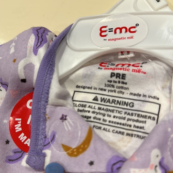 NWT Magnetic Me Unicorn Footie Pajamas - Picture 2 of 4